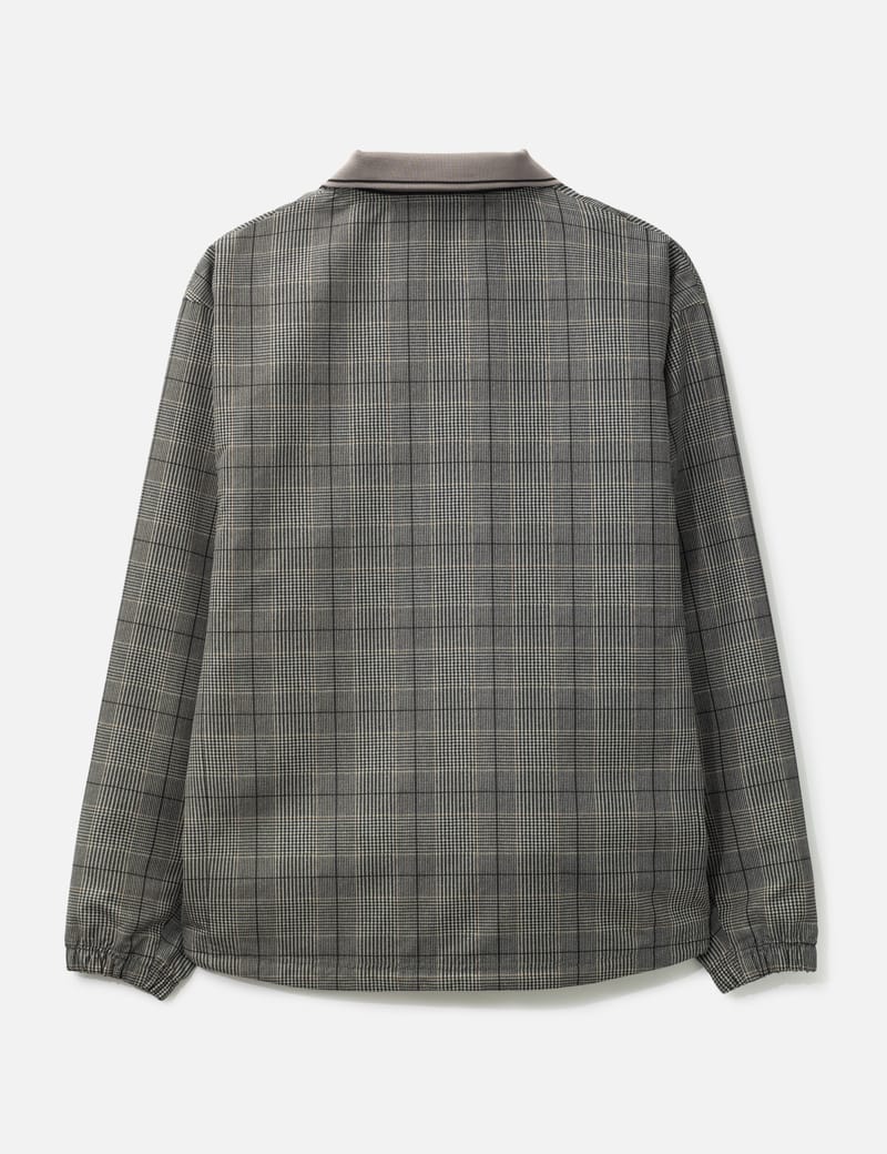 F.C. Real Bristol Plaid Practice Polo Collar Piste - A water