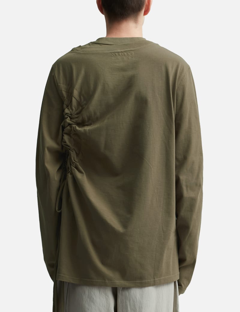 Attempt - Drawstring Long Sleeve T-Shirt | HBX