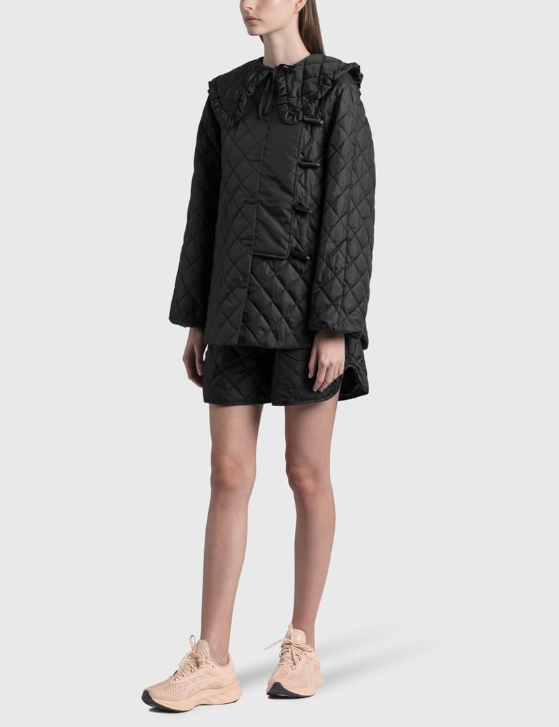 Ganni - Recycled Ripstop Quilt Coat | HBX - Globally Curated