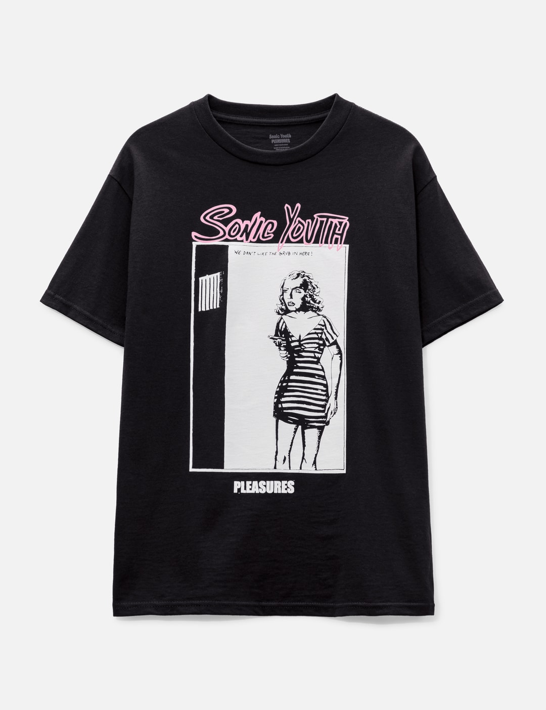 Pleasures - PLEASURES x Sonic Youth Grub T-shirt | HBX - Globally ...