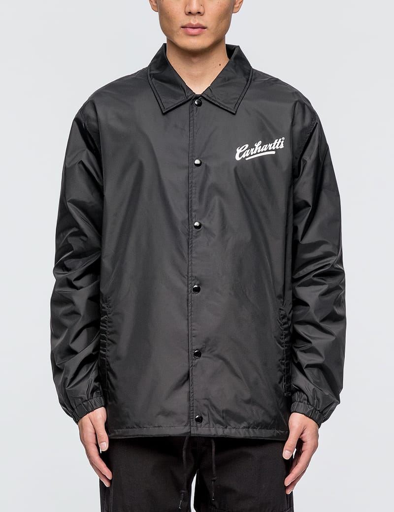 Carhartt コーチジャケット ブラック Carhartt Work In Progress - Carhartts Coach Jacket | HBX