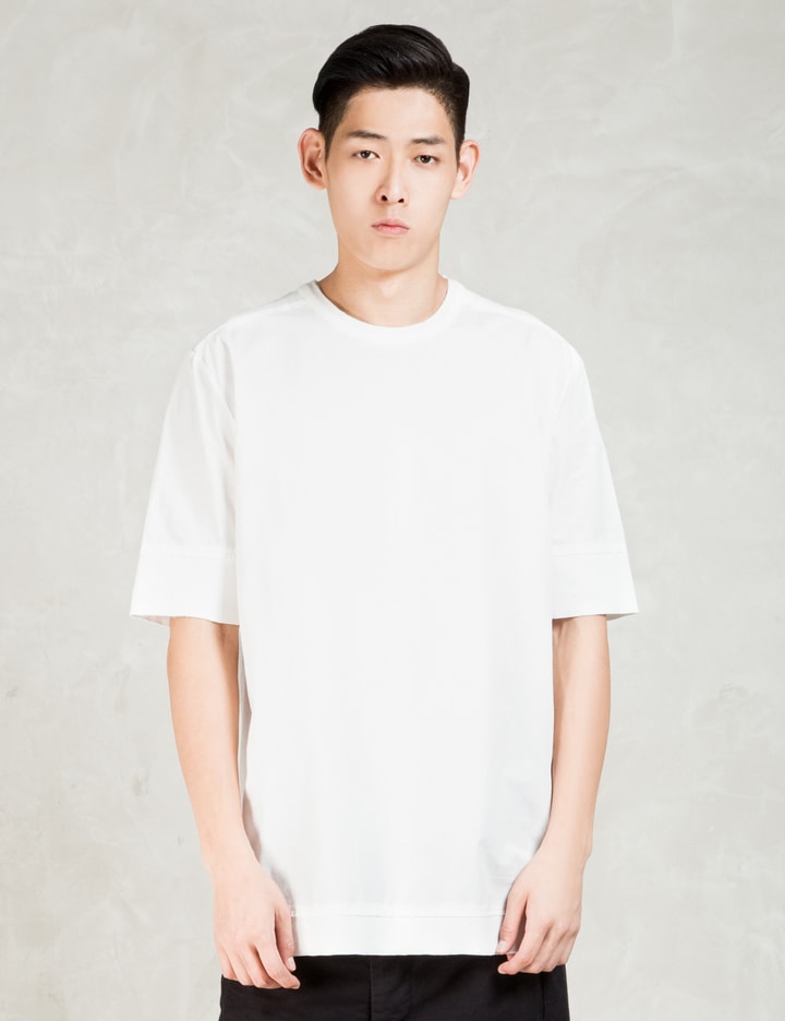 Chemise Blanche Silent By Damir Doma Avec Poche Dos - Taille S - Neuf Avec étiquettes