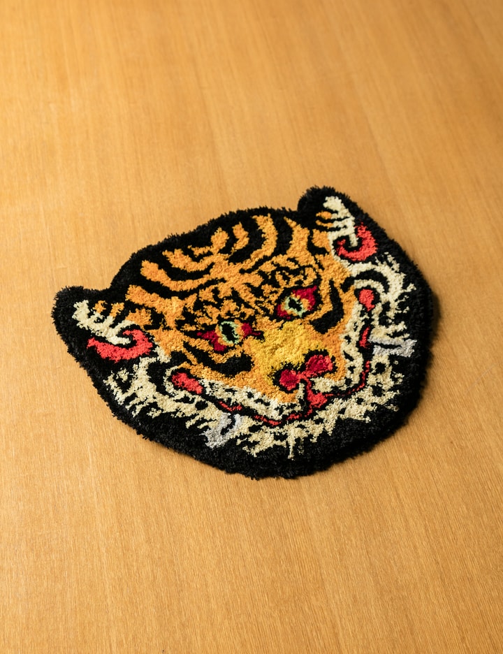 RAW EMOTIONS - Mascot Tiger Head Rug | HBX - Globally Curated Fashion ...