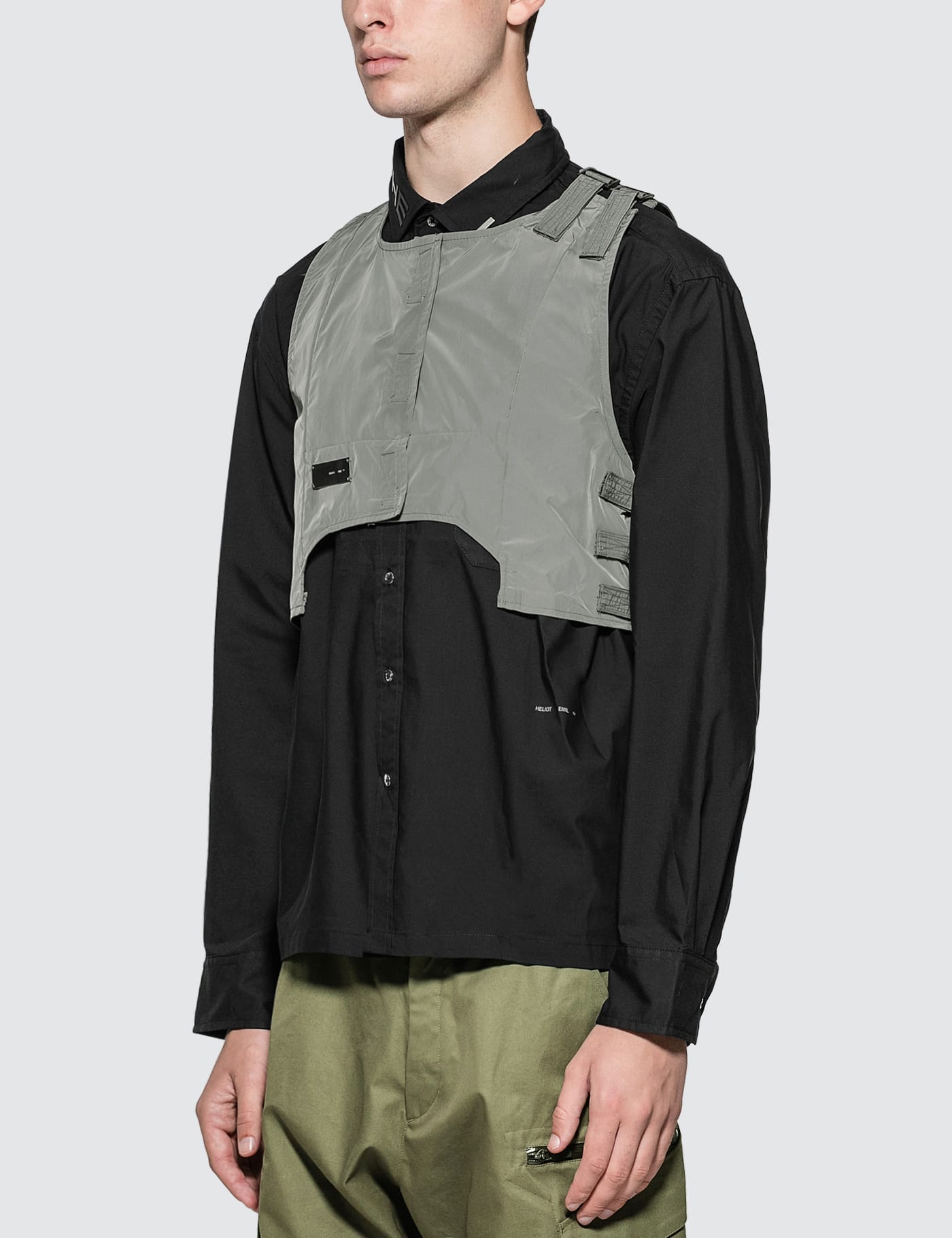 Heliot Emil - Integrated Vest Shirt | HBX - Globally Curated
