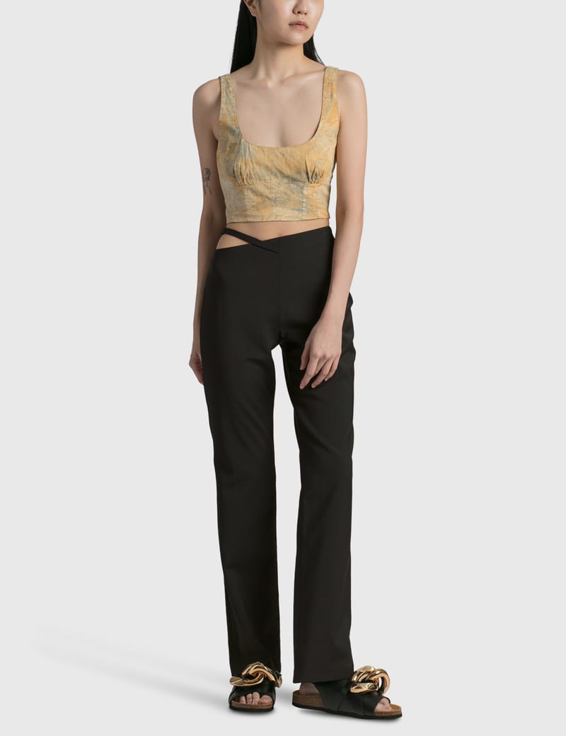 Paloma Knit Cropped Tank ブラック　フリーサイズ Paloma Tank
