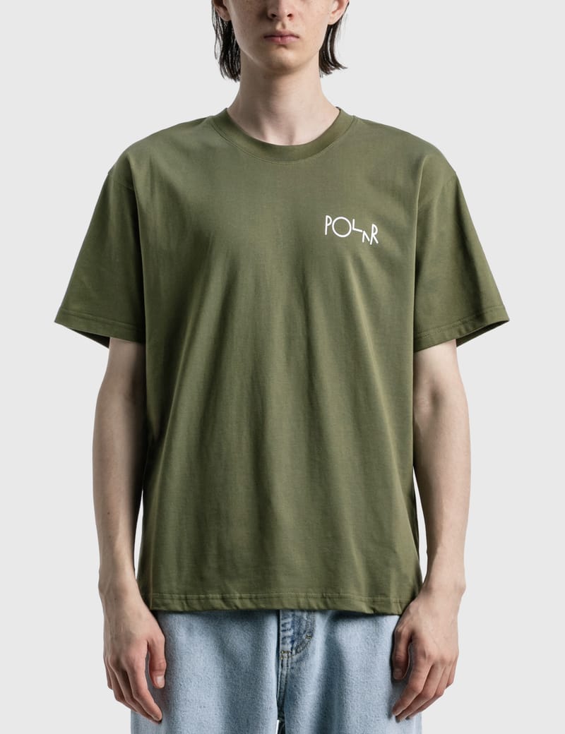 polar skate co シャツ Polar Skate Co Mitchell SS Shirt Rust - Orchard Skateshop