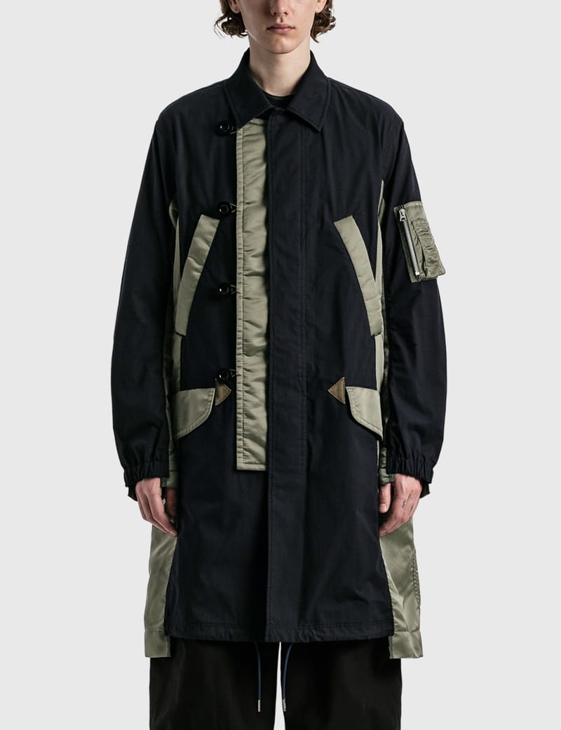 Sacai - Military Coat | HBX - Globally Curated Fashion and