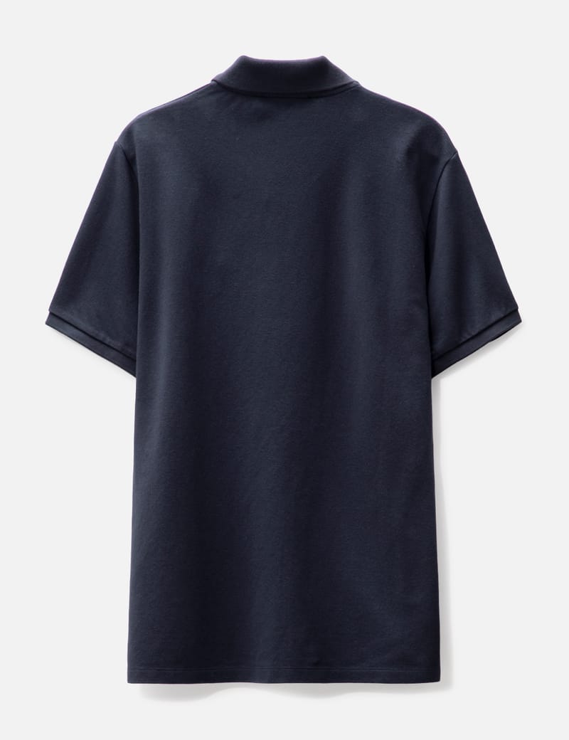 Maison Kitsuné - Tricolor Fox Patch Classic Polo | HBX