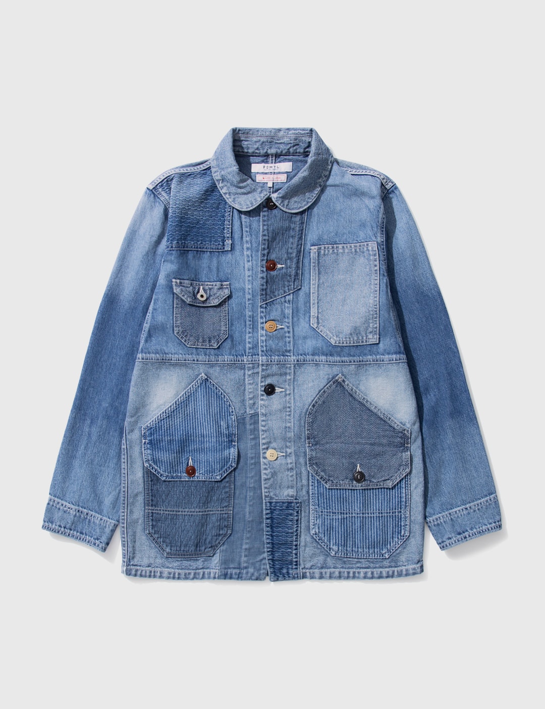 FDMTL - 3 Years Wash Patchwork Coverall Jacket | HBX - Globally Curated ...