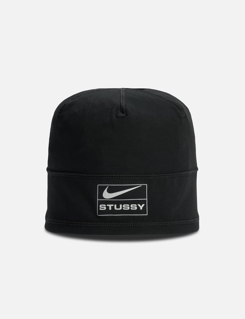 Nike Nike x Stüssy Beanie - Reflective co-branded black beanie