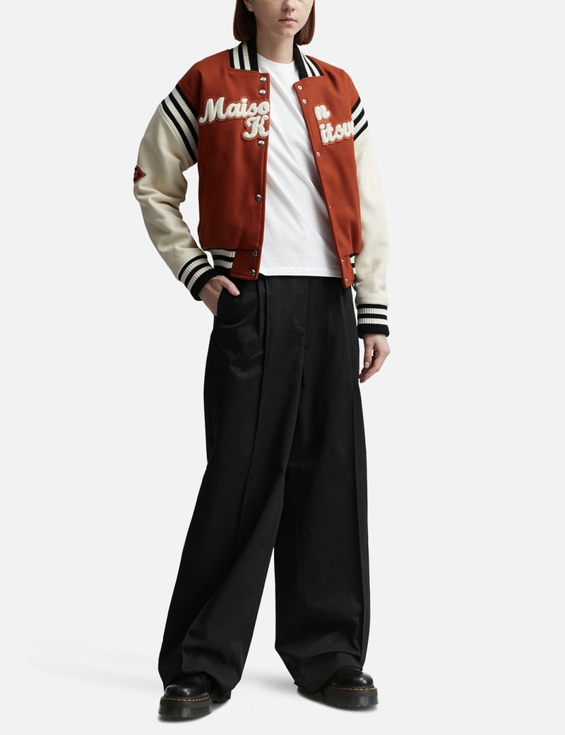 Maison Kitsuné - Varsity Jacket | HBX - Globally Curated