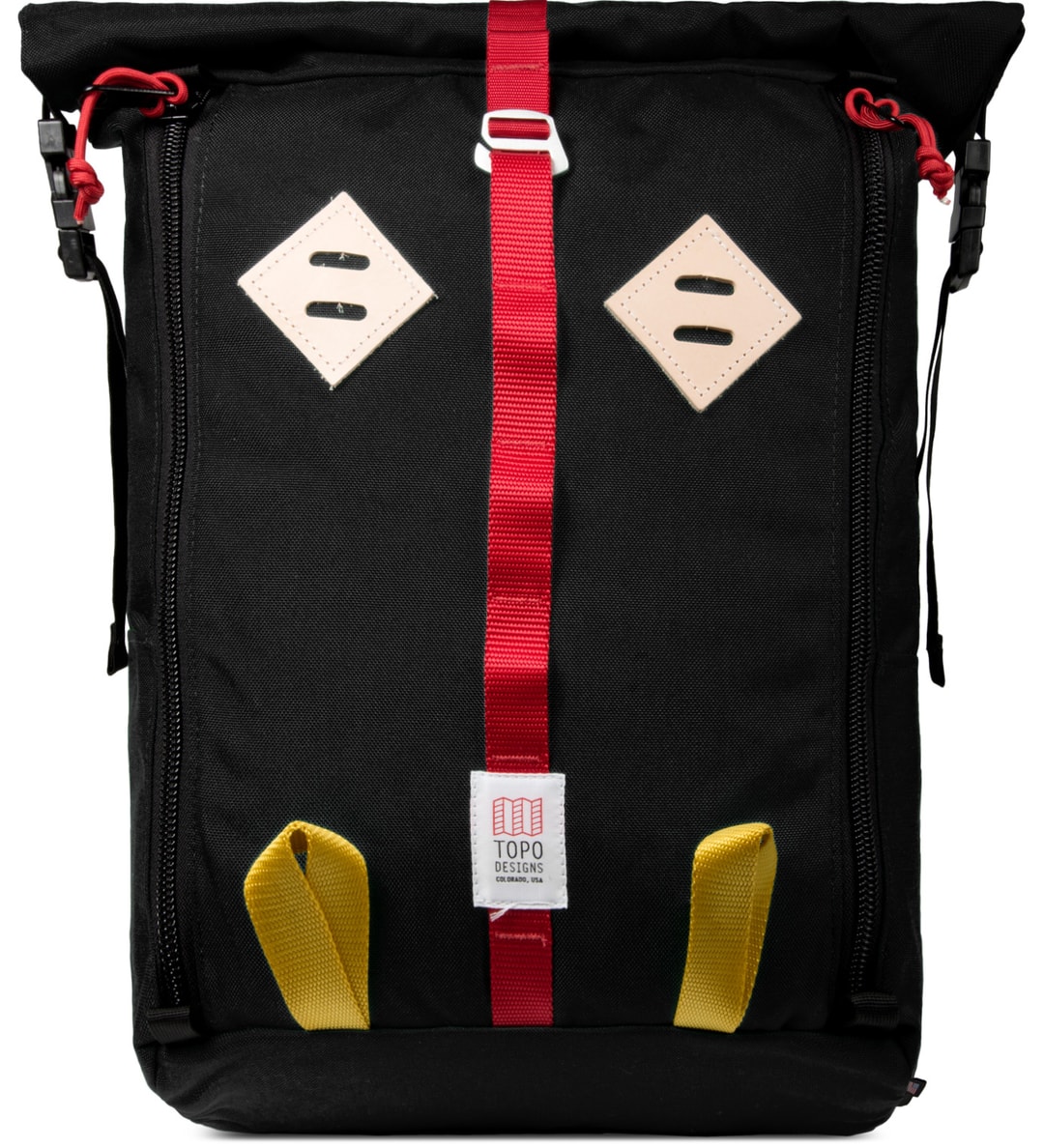 Hyperbeast Backpack TOPO DESIGNS - Black Roll Top Backpack | HBX - HYPEBEAST 為您搜羅全球潮流時尚品牌