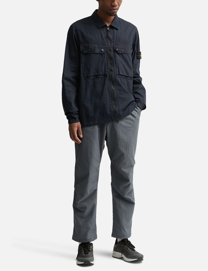 ストーンアイランド - ブラッシュド コットン オーバーシャツ | HBX