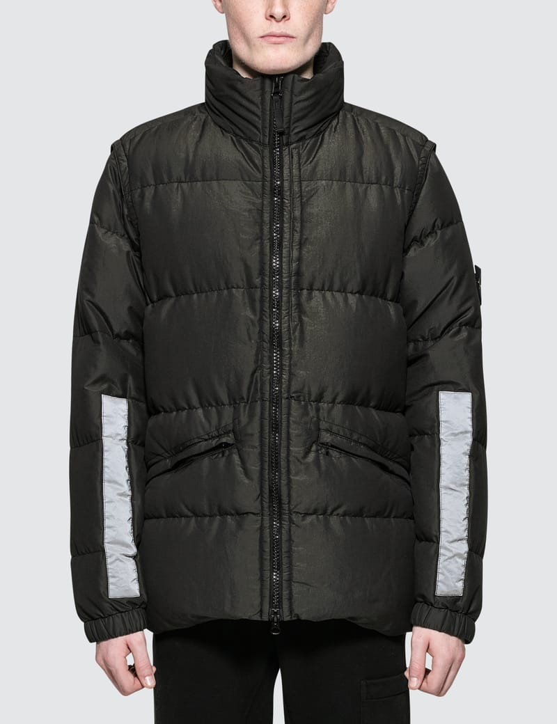 Stone Island - Cotton Metal Watro Down Jacket | HBX - ハイプ