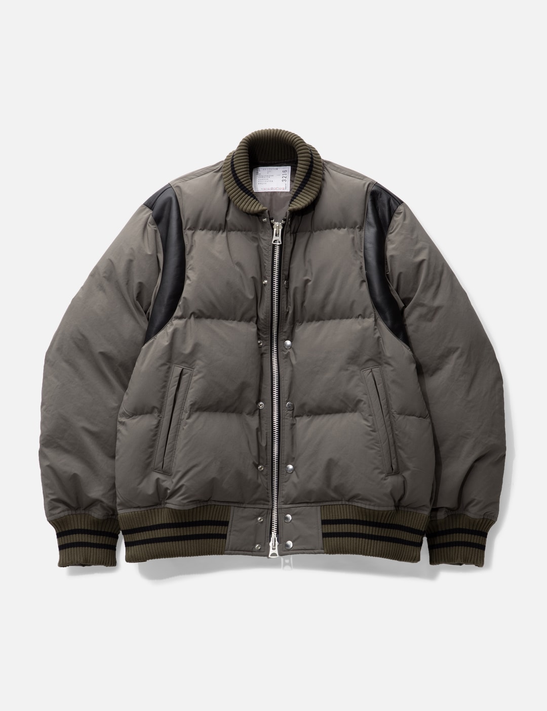 Sacai Cotton Poplin Jacket Blouson 600062697blu