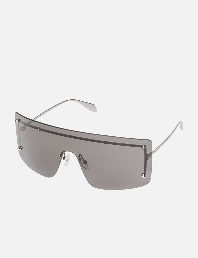 ALEXANDER MCQUEEN スパイク スタッズ マスク サングラス Alexander McQueen Eyewear スパイク スタッズ マスク