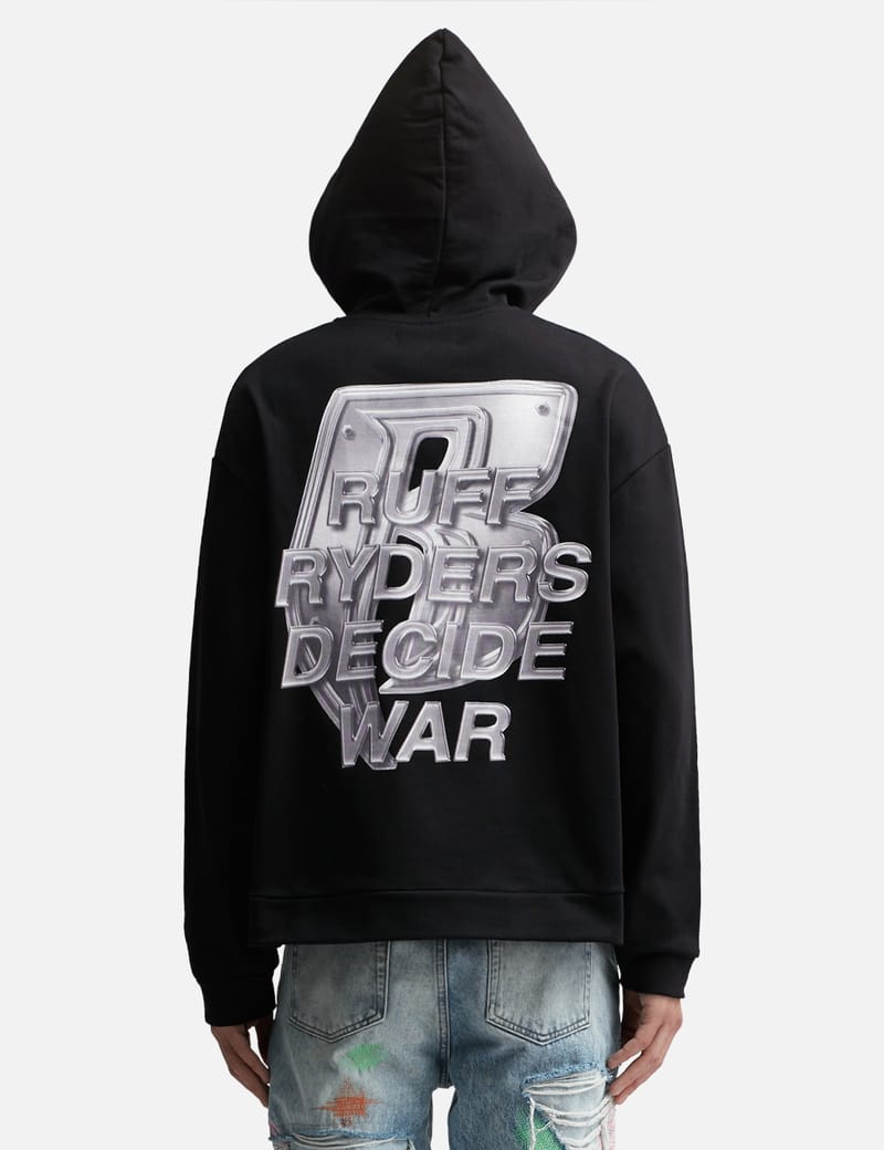 Who Decides War - RUFF RYDER HOODED SWEATSHIRT | HBX - Globally