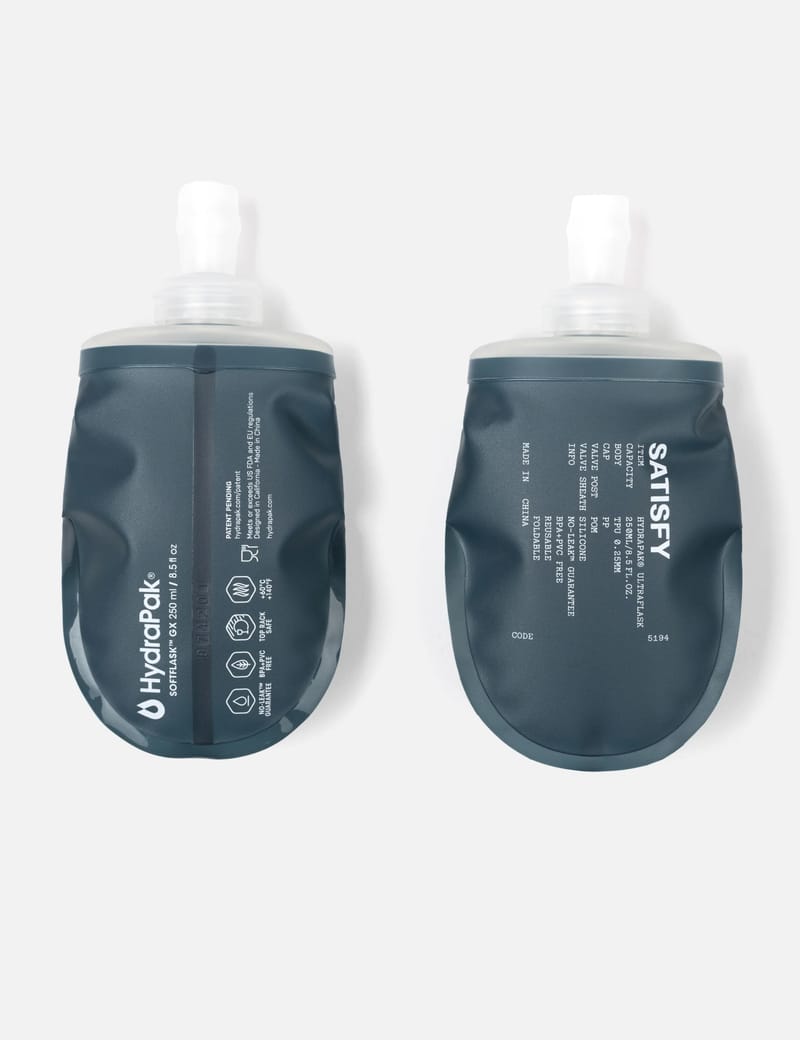 SATISFY - HydraPak® Soft Flask 250ml 2‑Pack | HBX