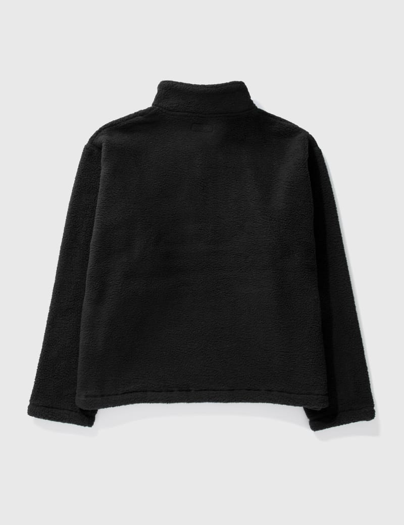 Stüssy - HALF ZIP MOCK NECK | HBX - Globally Curated Fashion and