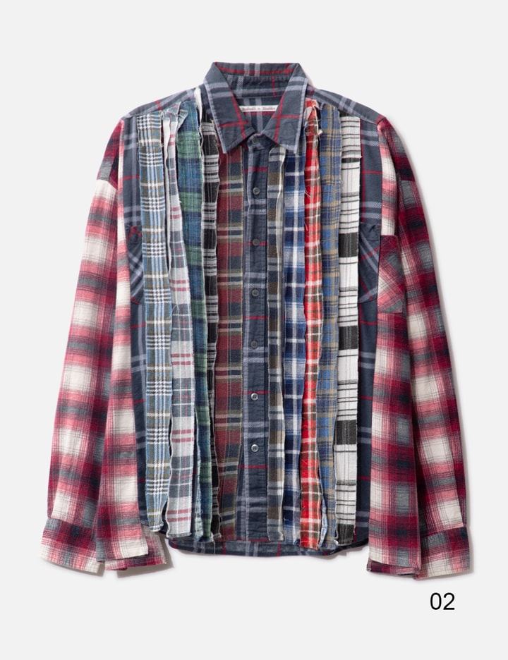 Nepenthes Wide Flannel Shirt