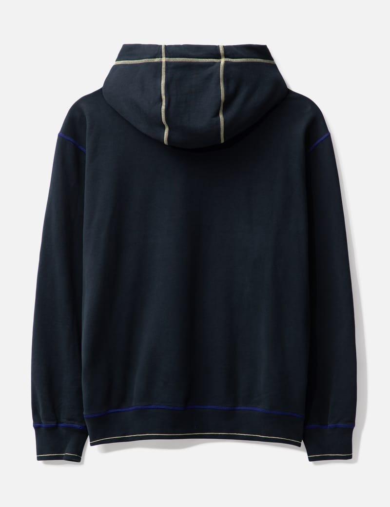 Stone Island - 60678 Contrast Stitch Hoodie | HBX - Globally Curated  Fashion and Lifestyle by Hypebeast