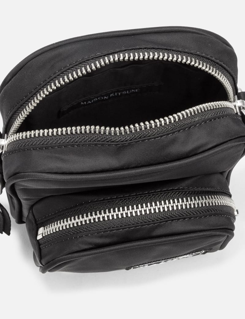 kith nylon mini pouch 最終値下げ‼️ Maison Kitsuné - Nylon Crossbody Pouch | HBX - Globally