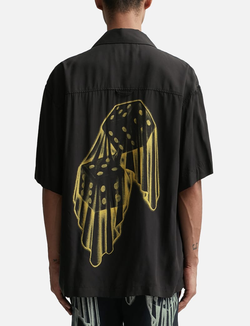 Awake NY - Dice Printed Rayon Camp Shirt | HBX - Globally Curated