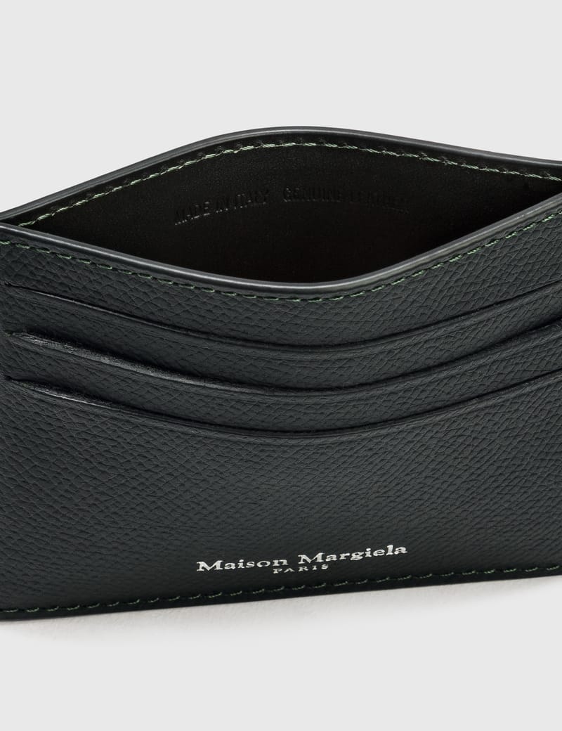 【MM6】 Zipper Card Holder Green Glow X ●送料・関税込● Maison Margiela - Card Holder | HBX - Globally Curated