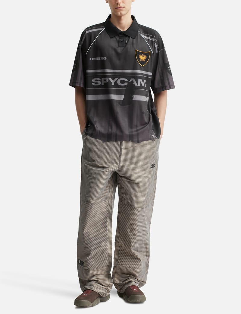Umbro Umbro x Slam Jam Distressed Spycam Polo - Distressed co