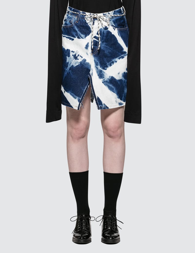 Aries - Bleach Denim Skirt | HBX - Globally Curated Fashion