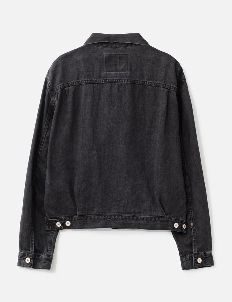 HERILL Linen Denim XXJacket - 軽やかなデニムに程よいウォッシュを施