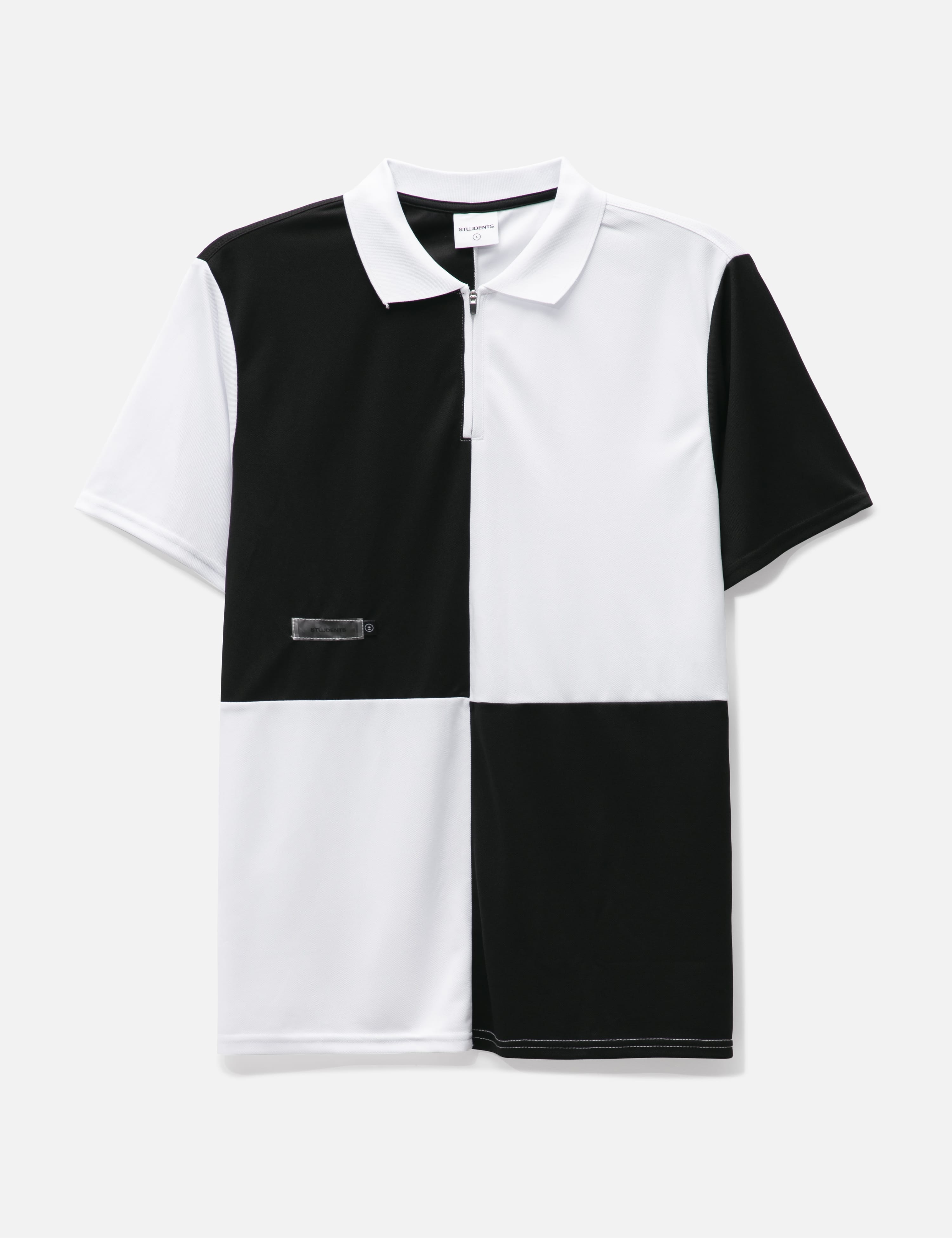 BoTT - Checkerboard Velour Polo Shirt | HBX - Globally Curated 