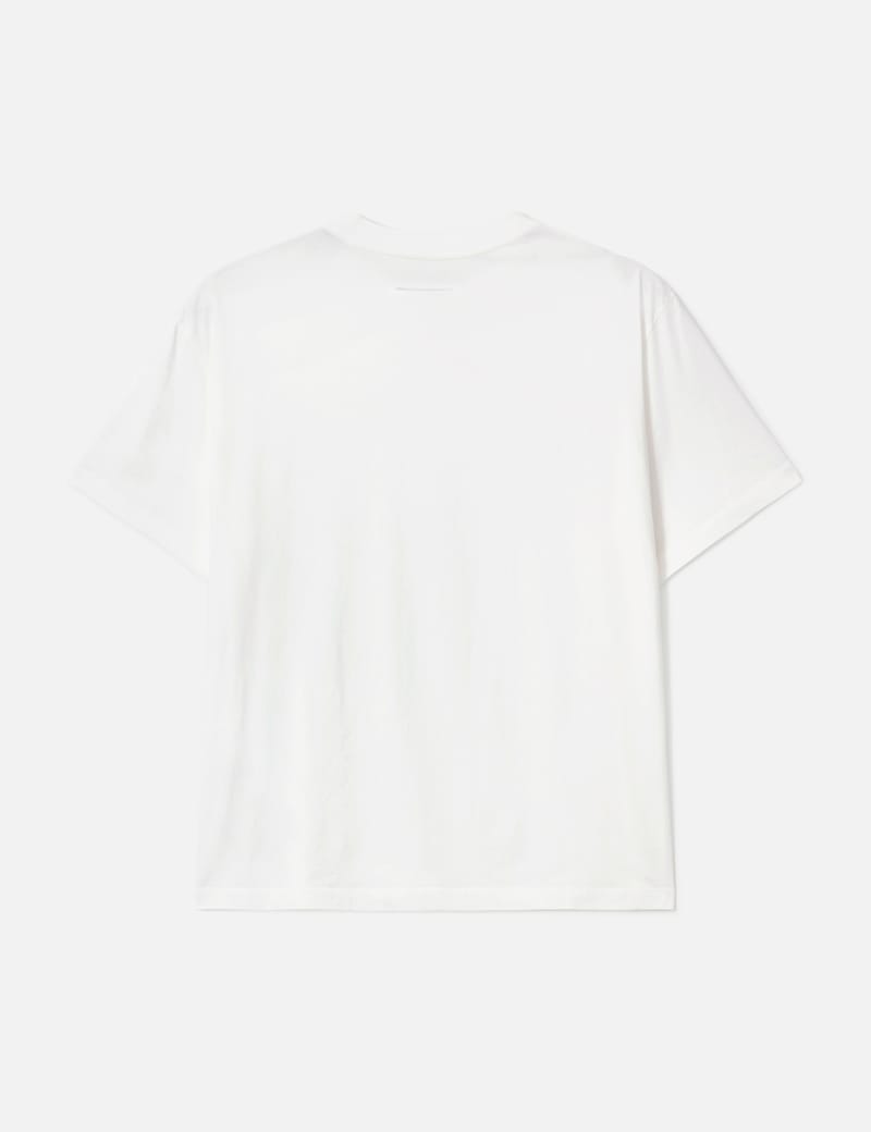 MM6 Maison Margiela Numeric cotton T-shirt - Off-White relaxed-fit