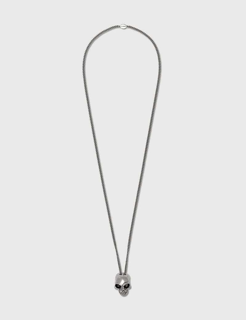 Alexander McQueen - Divided Skull Pendant | HBX - Globally Alexander McQueen - Divided Skull Pendant | HBX - Globally