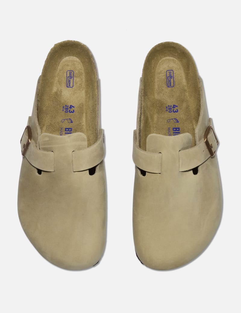 【じゅんぺ】新品　BlRKENSTOCK BostonWolle Birkenstock - Boston Soft Footbed Clogs | HBX