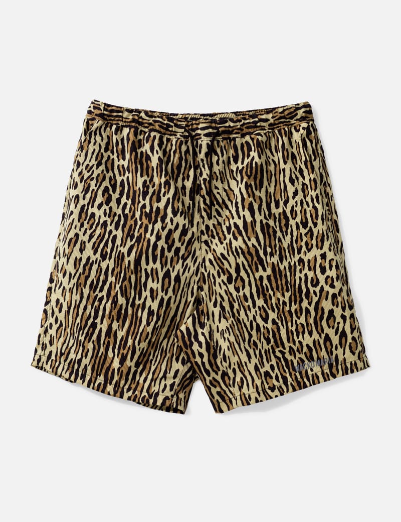 パンツ WACKO MARIA 13SS REGENT SKULL SHORTS M wacko-maria-x-nanga-leopard-