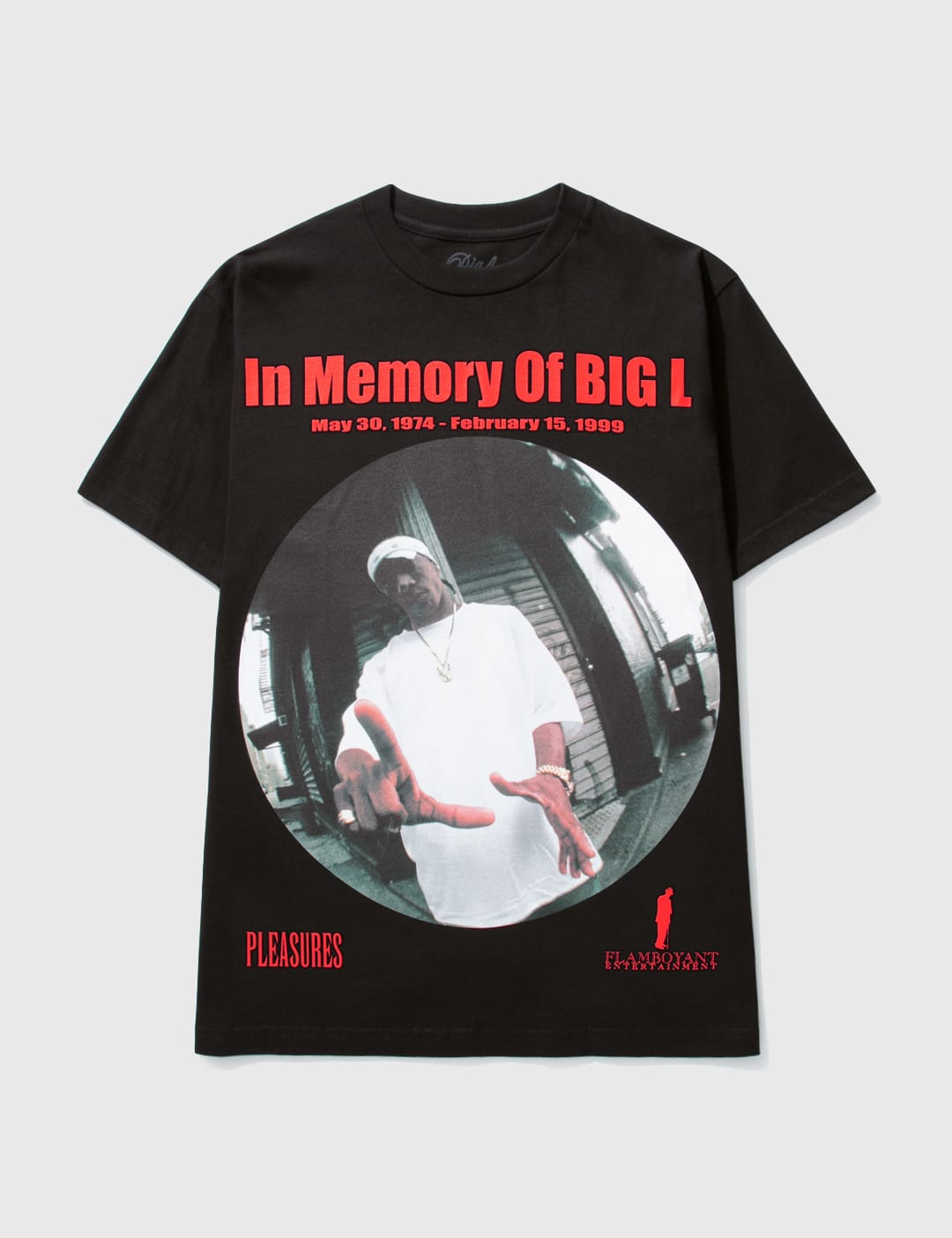 Pleasures - In Memory T-shirt | HBX - Globally Curated Fashion and
