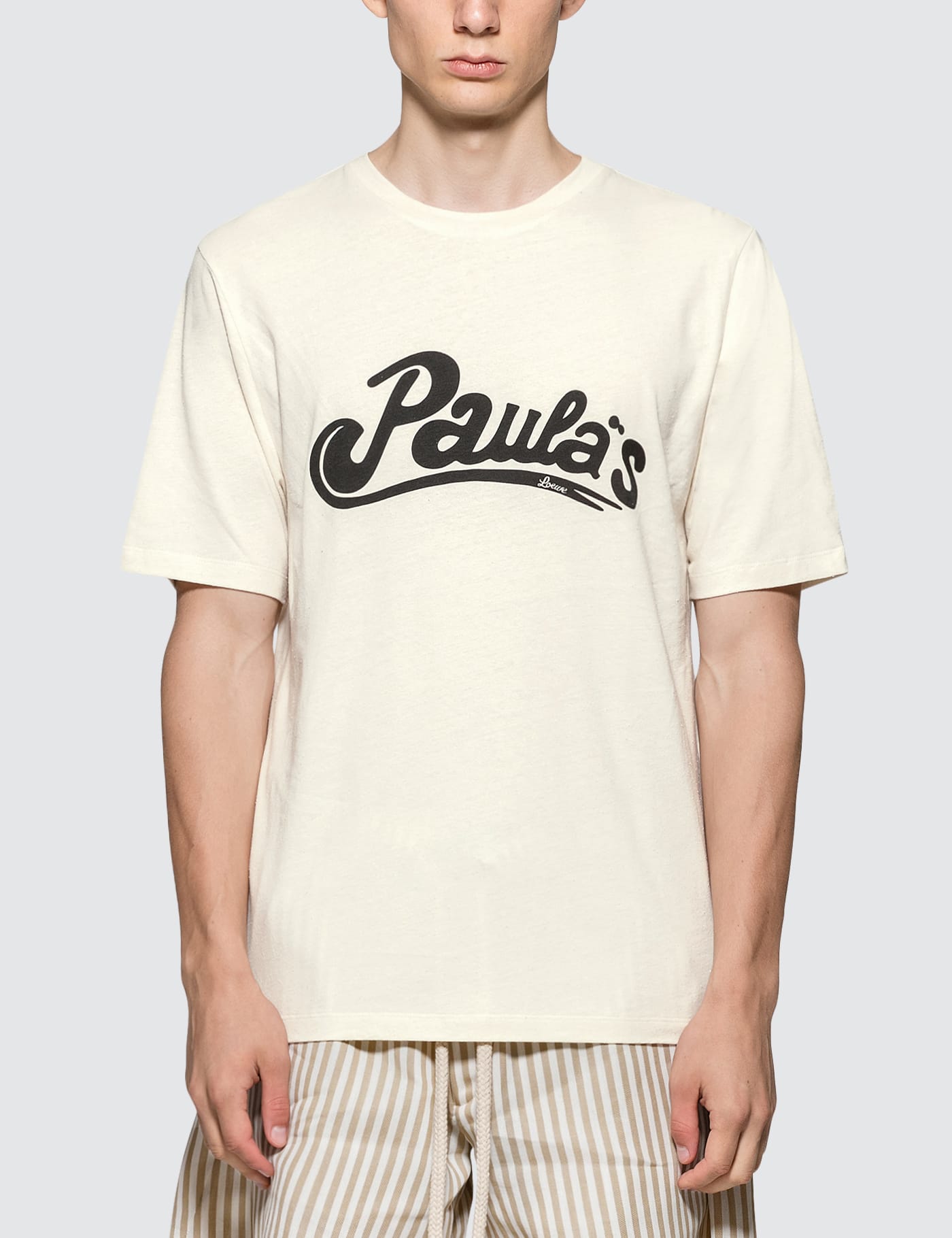 Womens LOEWE beige x Paula's Ibiza Cactus Logo T-Shirt