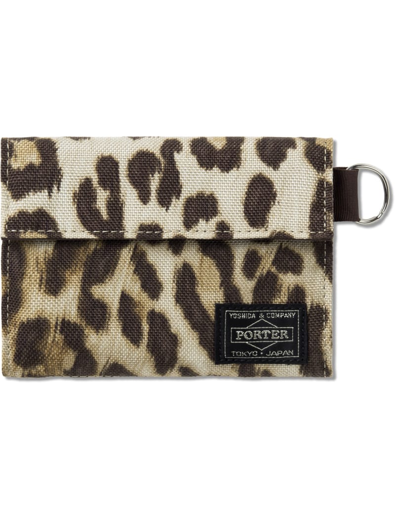 Head Porter - Leopard Wallet (m) | HBX - Globally Curated Fashion