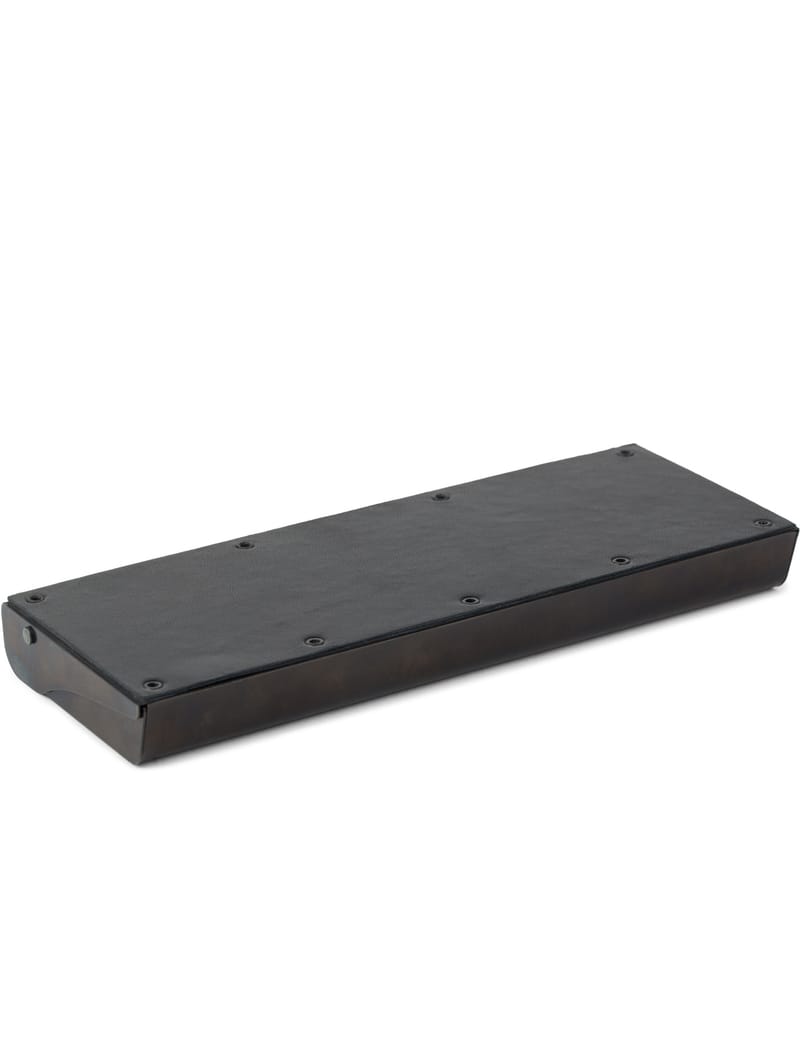 Claustrum - Leather Black Out Pen Container | HBX