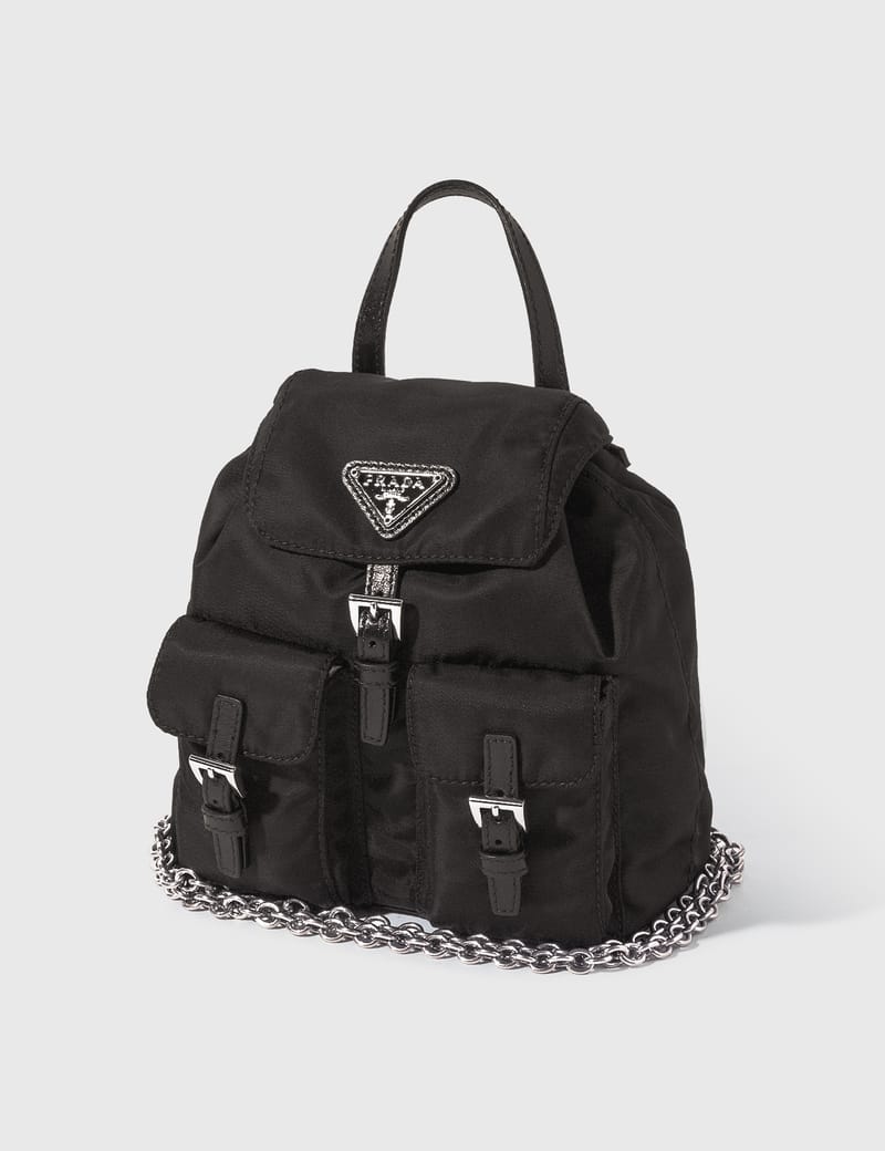 Prada tessuto cheap mini backpack