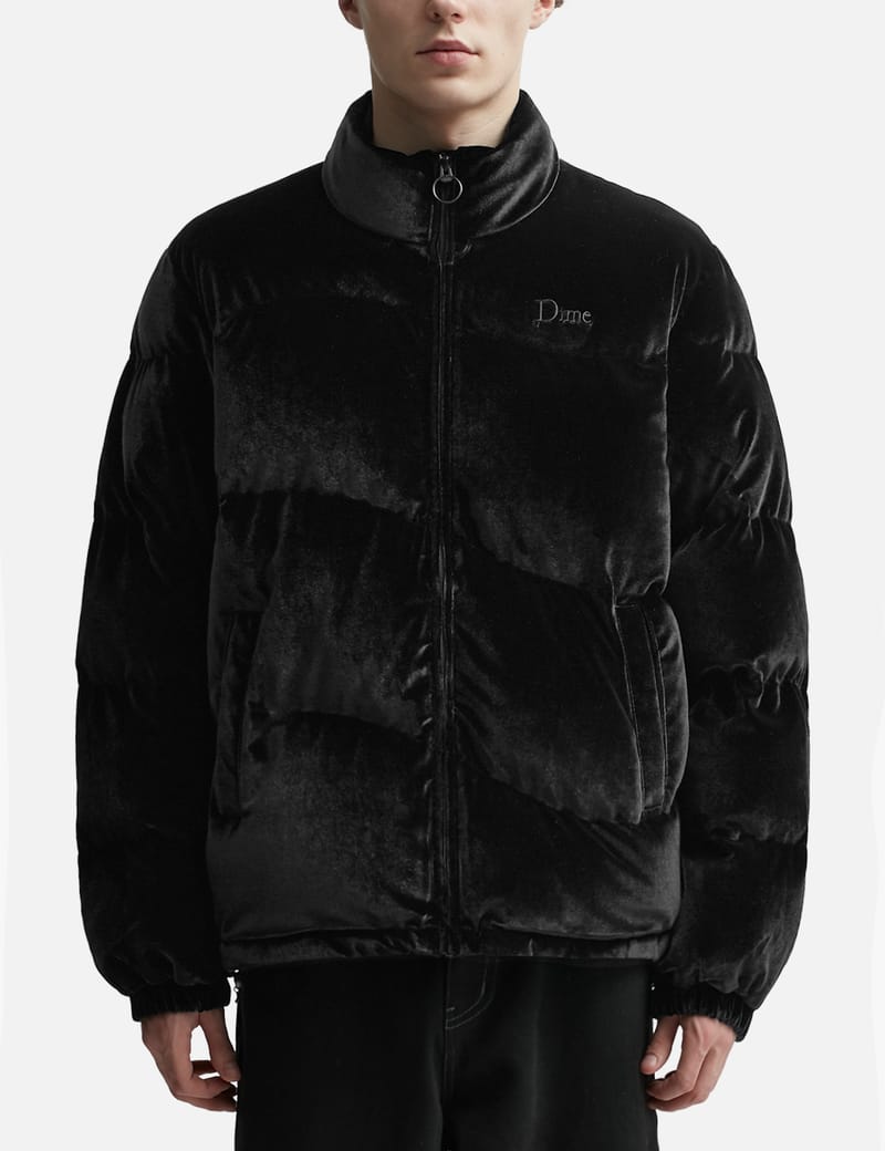 Dime - VELVET QUILTED PUFFER | HBX - Globally Curated Fashion and 