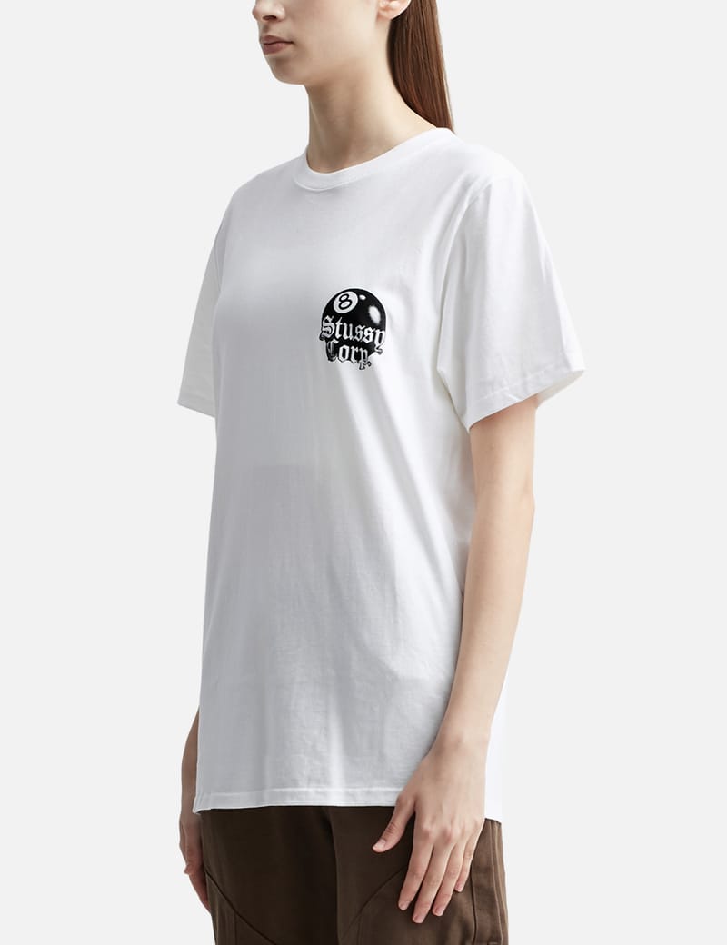 Stüssy - 8 BALL CORP. T-SHIRT | HBX - Globally Curated Fashion and