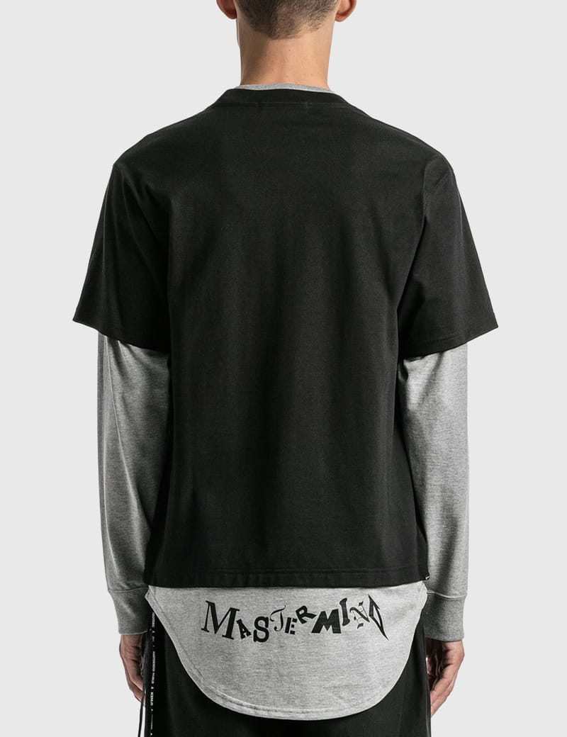 Mastermind World - Layered Long Sleeve T-shirt | HBX - Globally