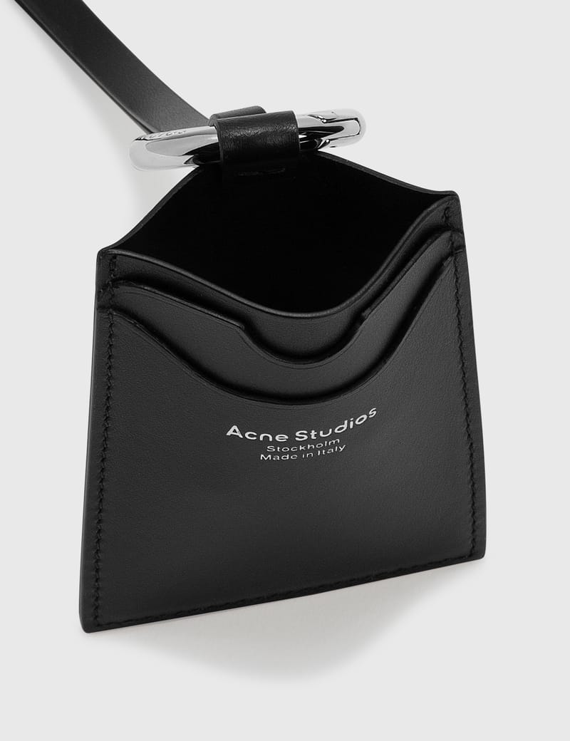 【ACNE STUDIOS】KEYCHAIN POUCH BLACK Acne Studios Keychain Coin Pouch In Black | ModeSens
