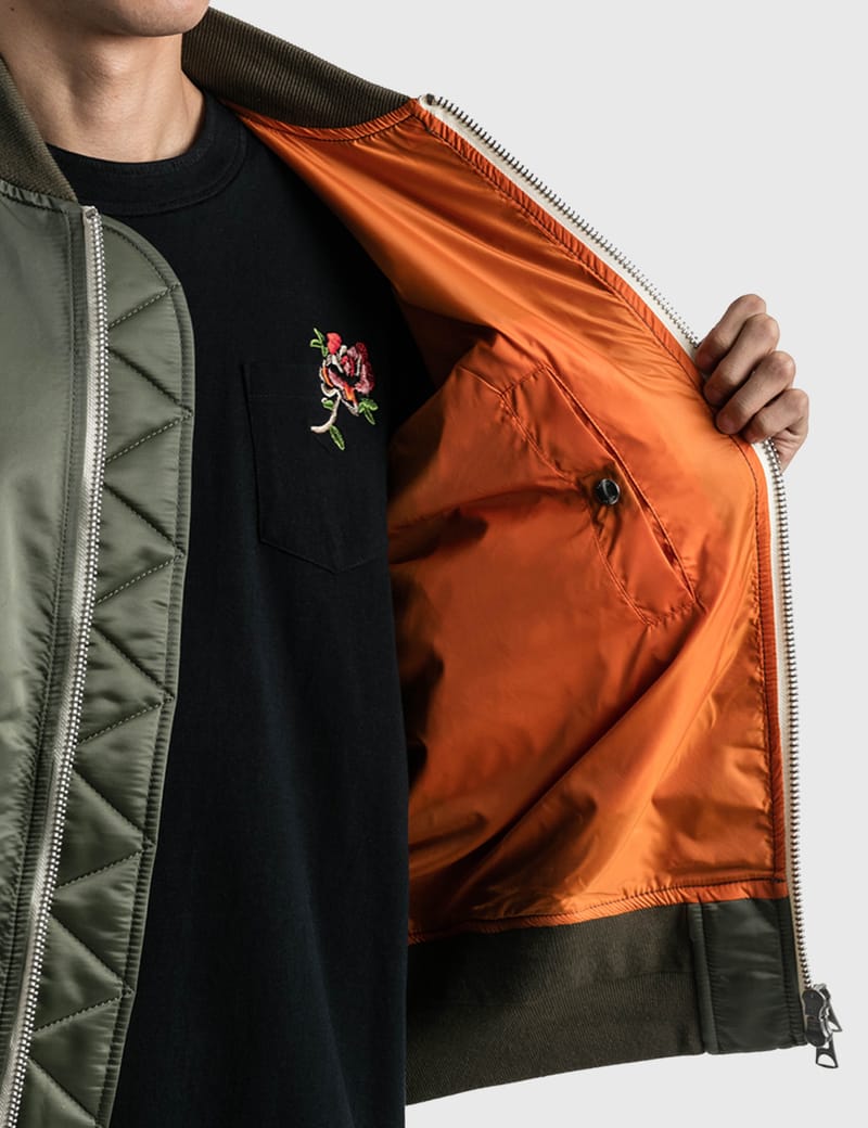 Sacai - MADSAKI Nylon Blouson Jacket | HBX - Globally Curated