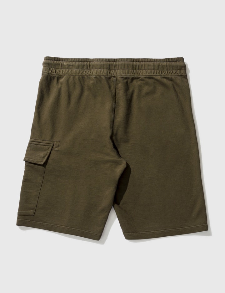 Fleece cargo shorts with Maple Leaf