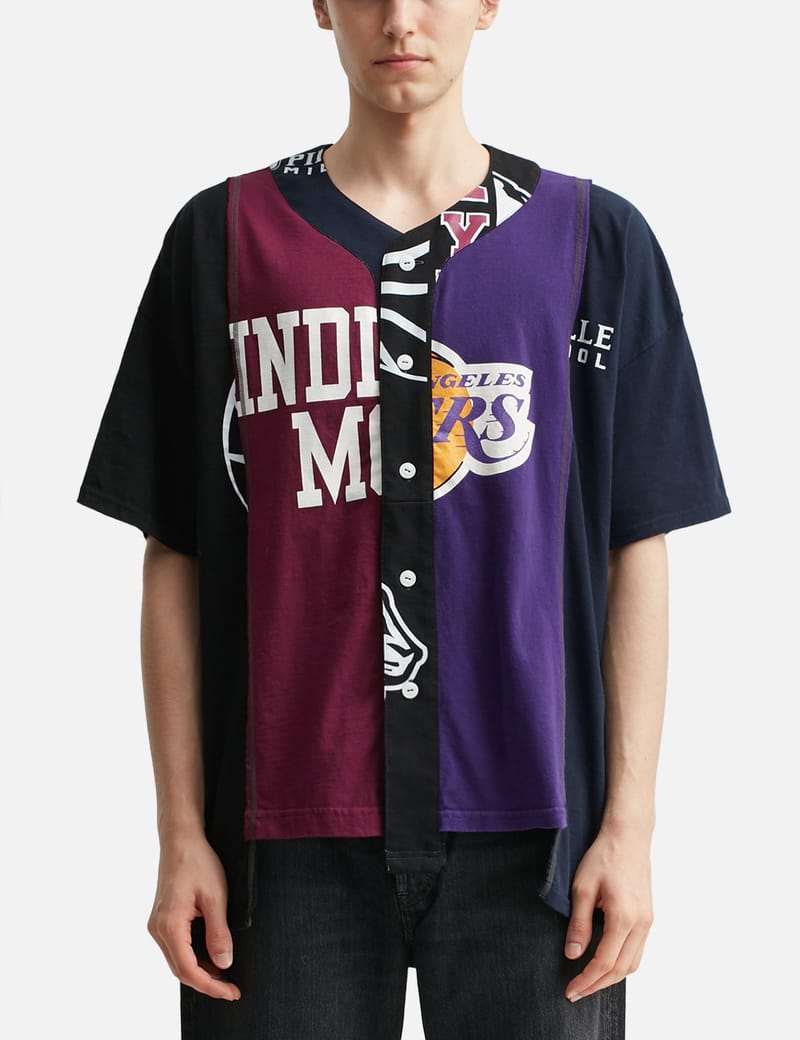 Tシャツ・カットソー Needles SS22 CHECK PRINT SHIRT (KP087_A-DOTOMBRE) Needles | HBX - Globally Curated Fashion and Lifestyle by