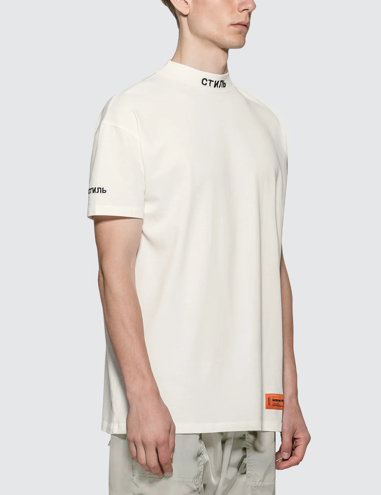 HERON PRESTON® - CTNMb Mock Neck T-Shirt | HBX - ハイプビースト ...