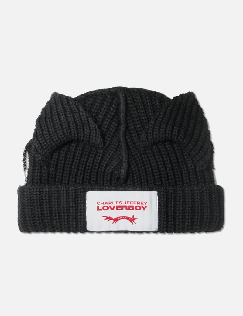 Charles Jeffrey LOVERBOY Chunky Ears　黒 Charles Jeffrey Loverboy Chunky Ears Beanie Black / | eBay